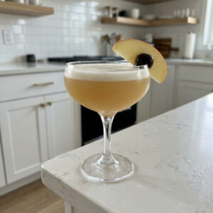 Apple Brandy Sour Cocktail Recipe