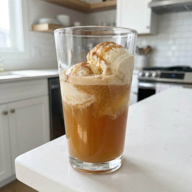 Apple Cider Float Mocktail Recipe