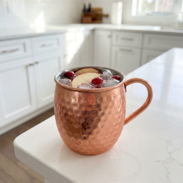 Apple Cranberry Mule Cocktail Recipe