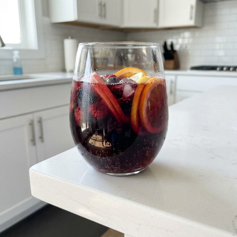 Black Sangria Cocktail Recipe