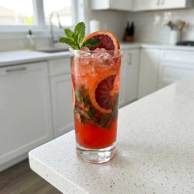 Blood Orange Mojito Cocktail Recipe
