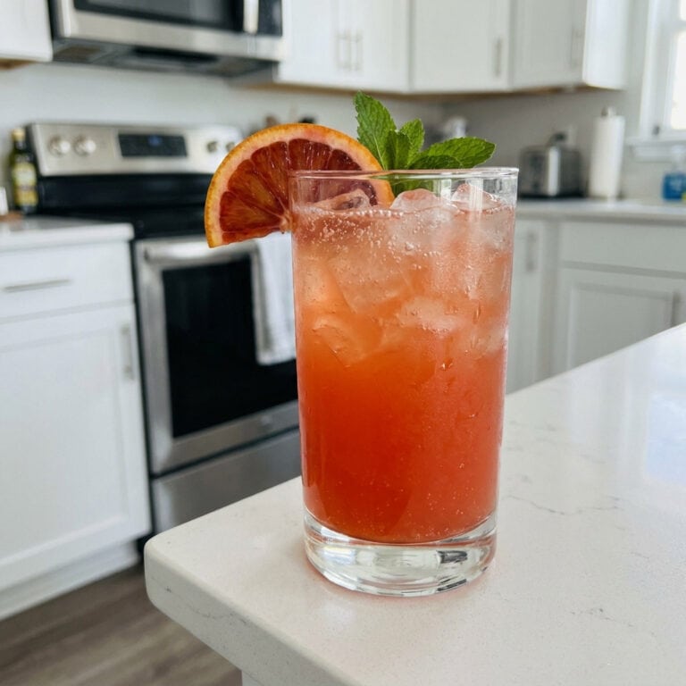 Blood Orange Mojito Mocktail Recipe