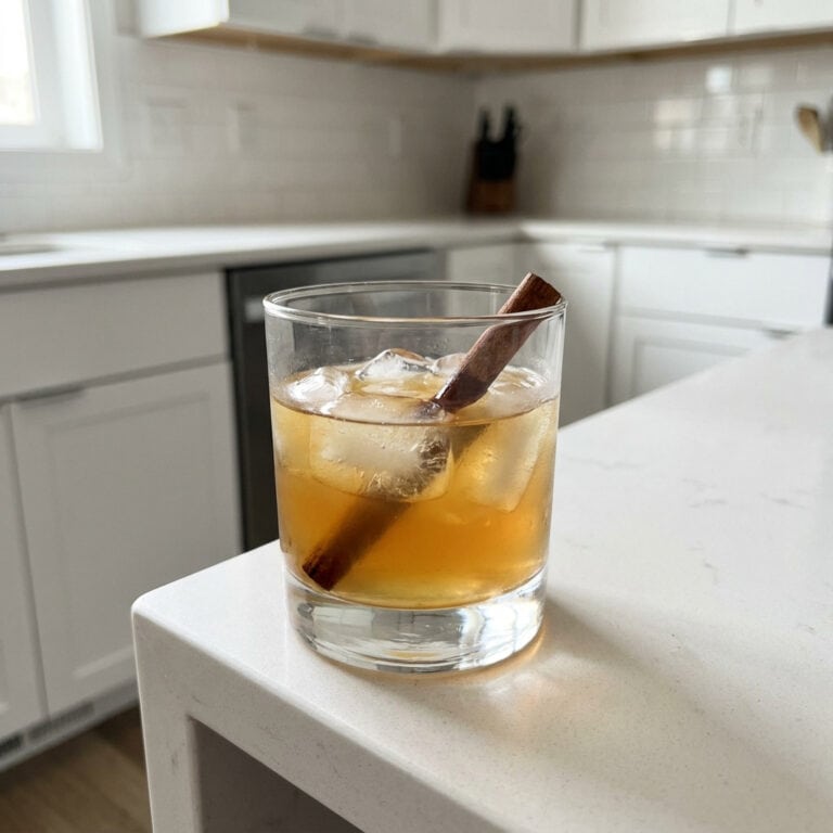 Cinnamon Whiskey Sour Cocktail Recipe