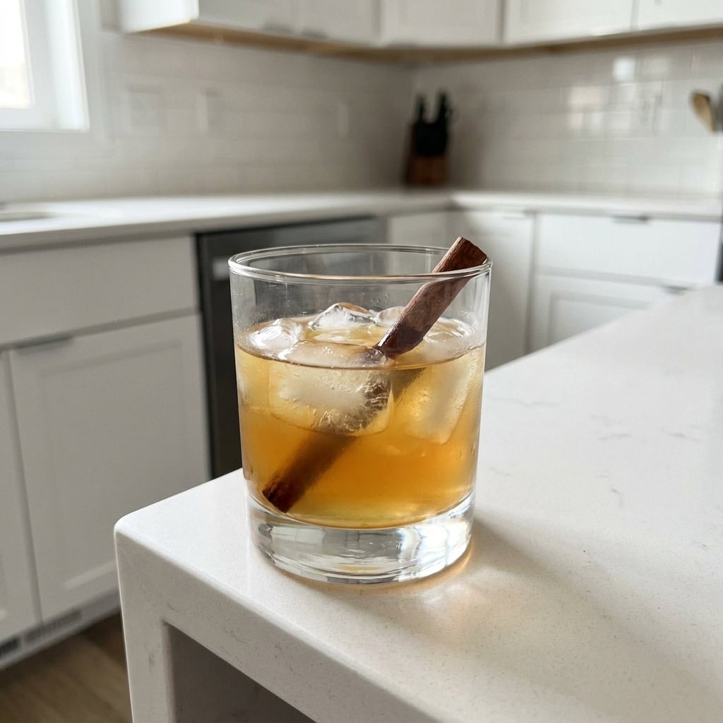 Cinnamon Whiskey Sour Cocktail Recipe