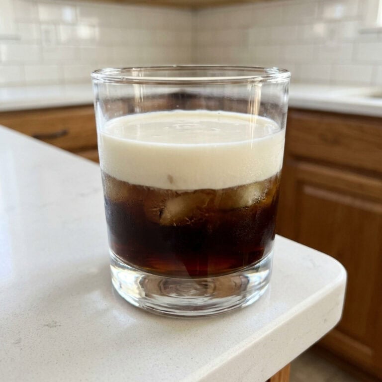 Coconut Rum White Russian Cocktail Recipe
