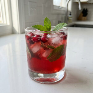Cran-Apple Smash Mocktail Recipe