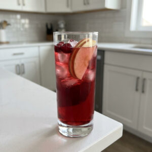 Cranberry Apple Chiller Mocktail Recipe