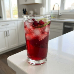 Cranberry Ginger Ale Mocktail Recipe