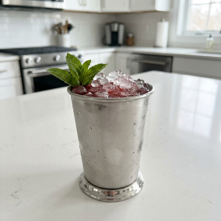 Cranberry Mint Julep Cocktail Recipe