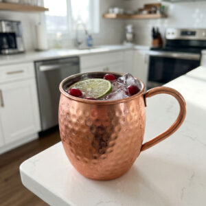 Cranberry Moscow Mule Cocktail Recipe