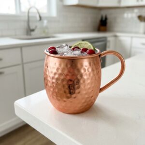 Cranberry Moscow Mule Cocktail Recipe