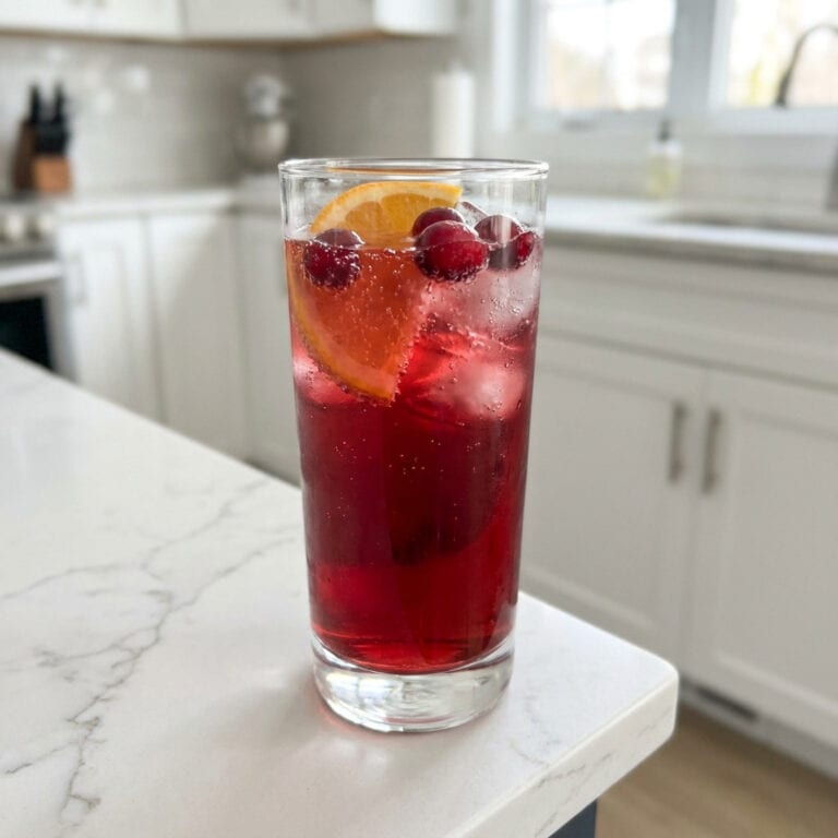 Cranberry Spice Mocktail Recipe