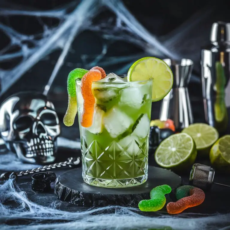 Creepy Crawly Caipirinha Cocktail Recipe