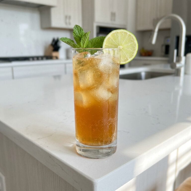 Dark & Stormy Mocktail Recipe