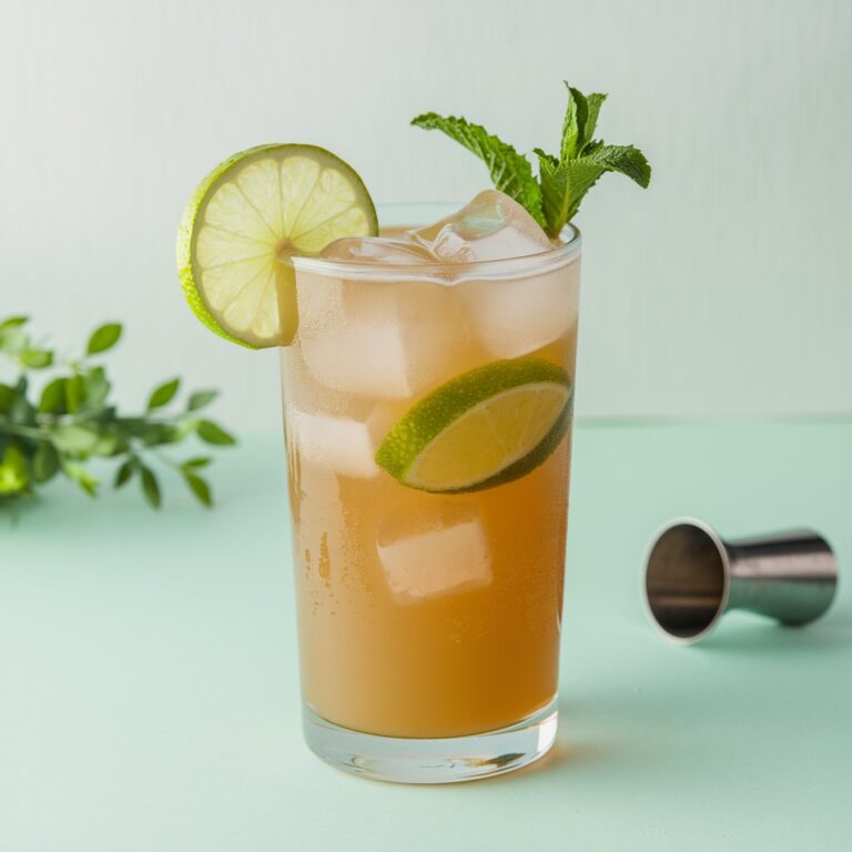 Dark & Stormy Mocktail Recipe