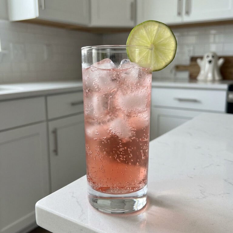 Ghoulish Ginger Fizz Mocktail Recipe