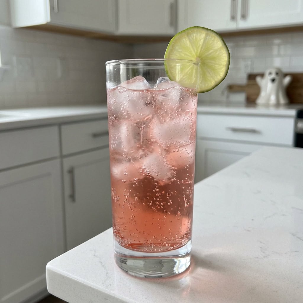 Ghoulish Ginger Fizz Mocktail Recipe