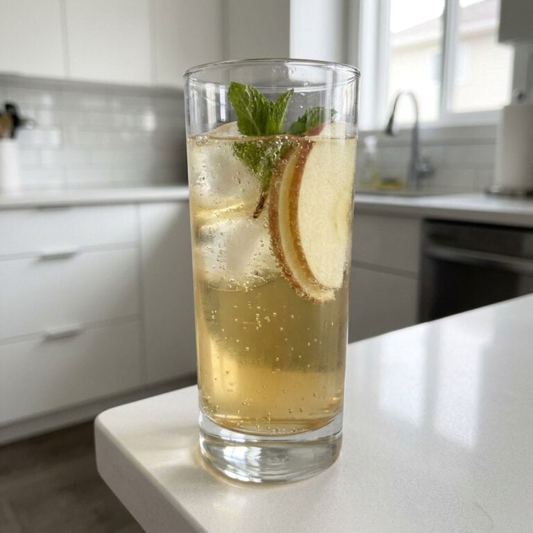 Ginger Apple Spritz Mocktail Recipe
