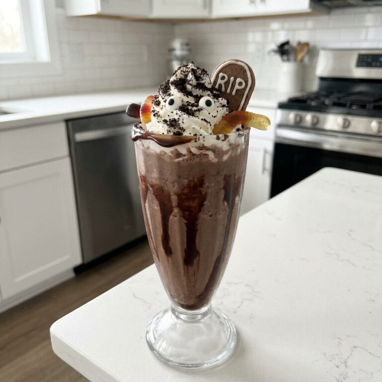 Graveyard Chocolate Shake Mocktail Recipe