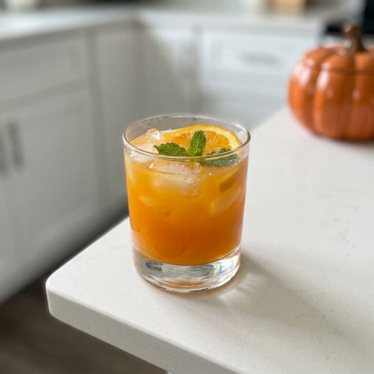 Jack O’ Lantern Mimosa Cocktail Recipe