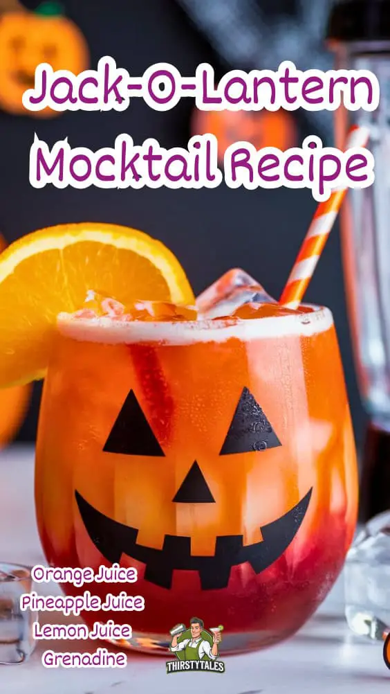 Jack-O-Lantern Mocktail Recipe