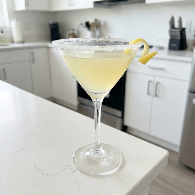 Lemon Drop Martini Cocktail & Shot Recipe