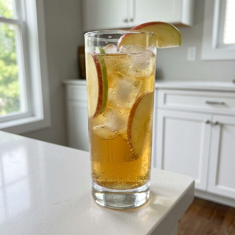 Maple Apple Fizz Mocktail Recipe