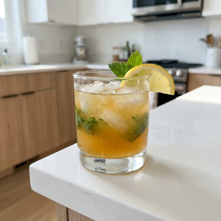 Maple Bourbon Smash Cocktail Recipe