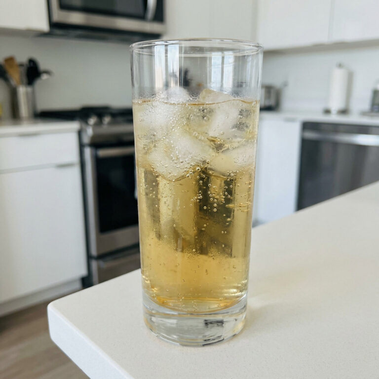 Maple Vanilla Sparkling Water Mocktail Recipe