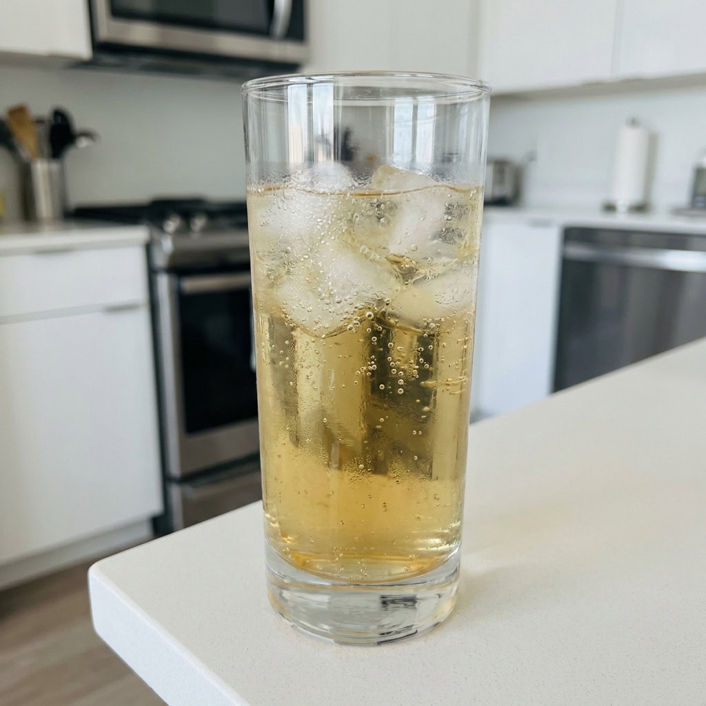 Maple Vanilla Sparkling Water Mocktail Recipe