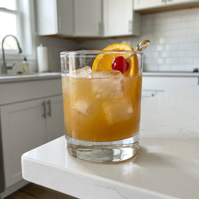 Maple Whiskey Sour Cocktail Recipe