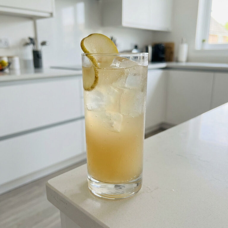 Pear & Ginger Smash Cocktail Recipe