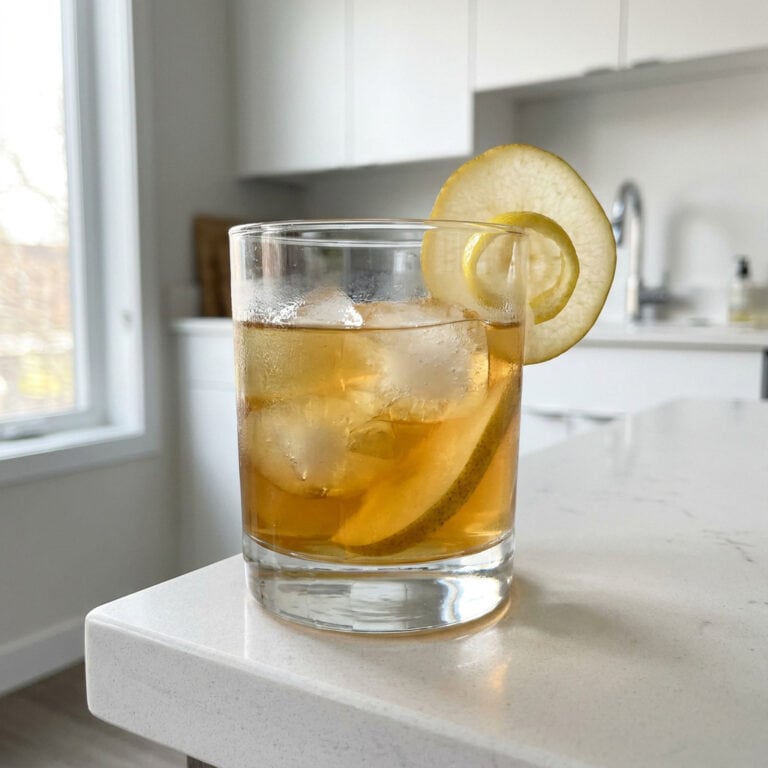 Pear and Honey Old Fashioned Cocktail Recipe