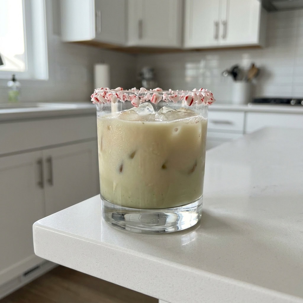 Peppermint White Russian Cocktail Recipe