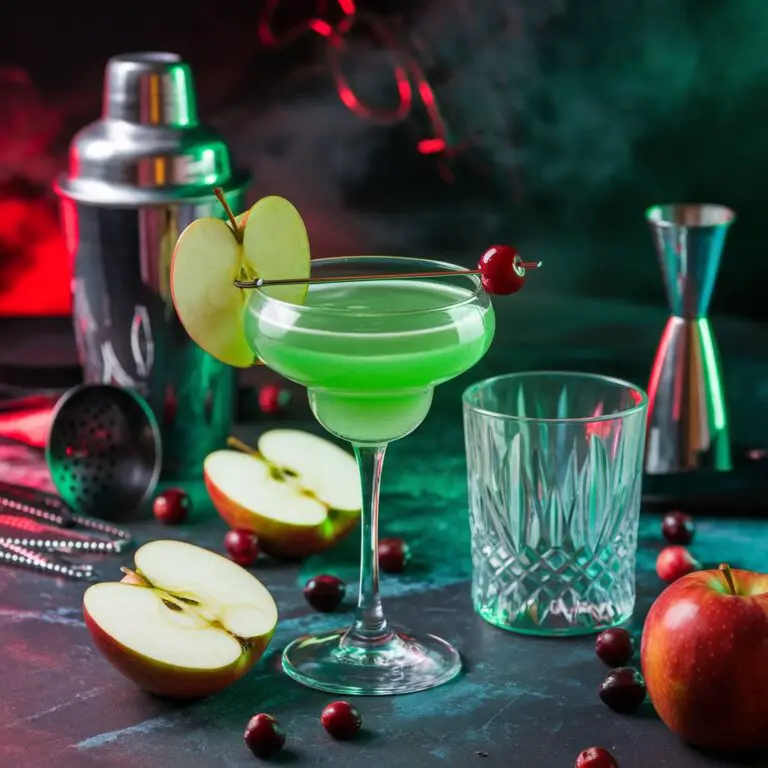 Poison Apple Martini Cocktail Recipe