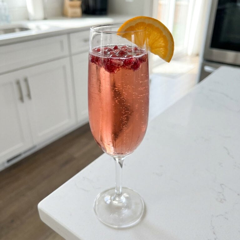 Pomegranate Mimosa Cocktail Recipe