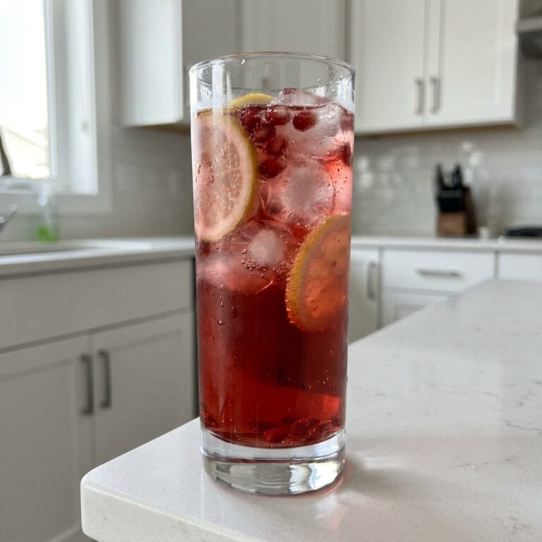 Pomegranate Sparkling Cider Mocktail Recipe