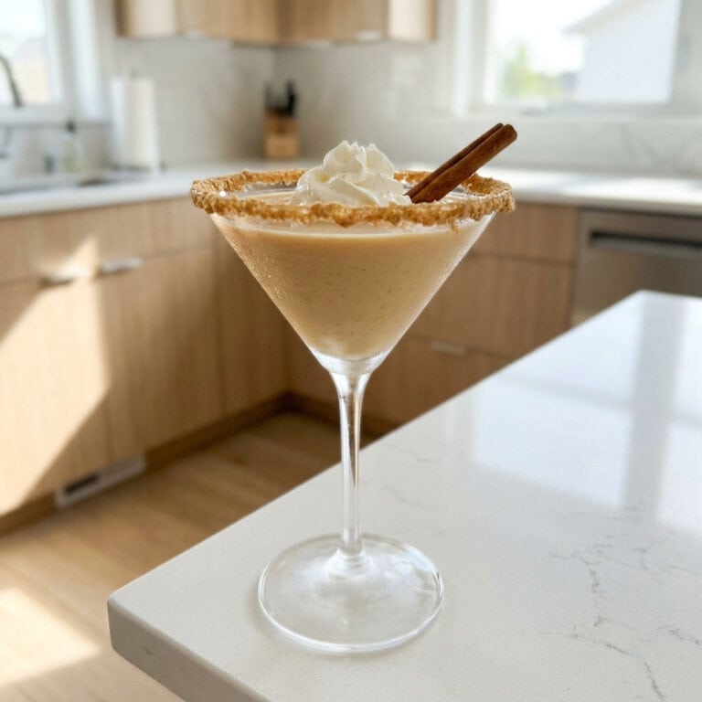 Pumpkin Cream Martini Cocktail Recipe