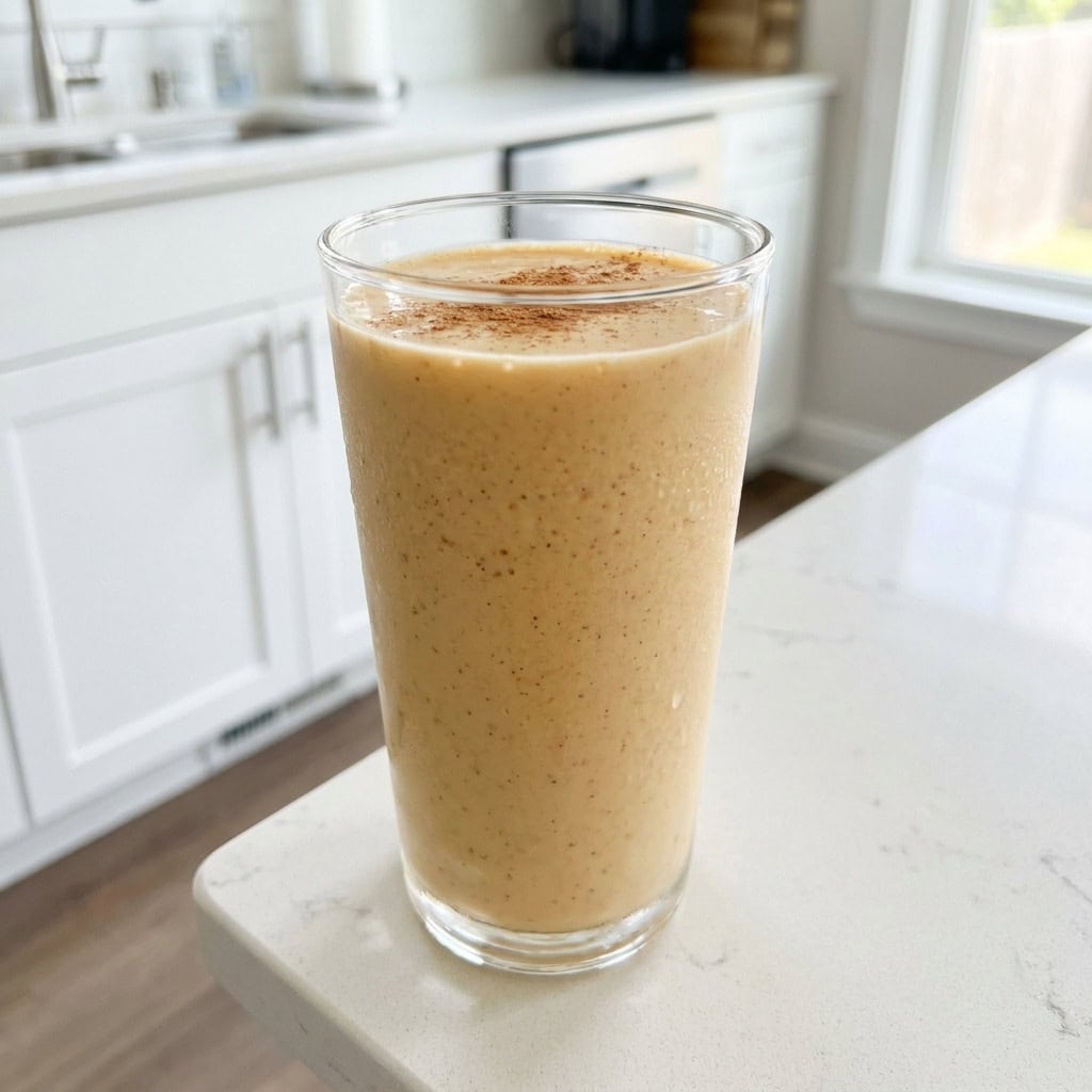 Pumpkin Maple Milkshake Mocktail Recipe
