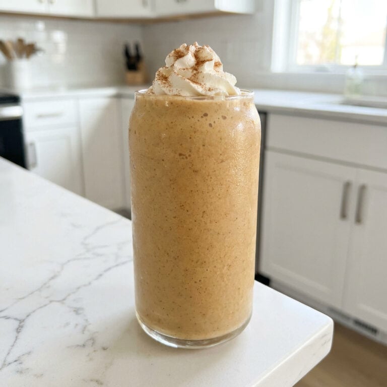 Pumpkin Pie Smoothie Mocktail Recipe