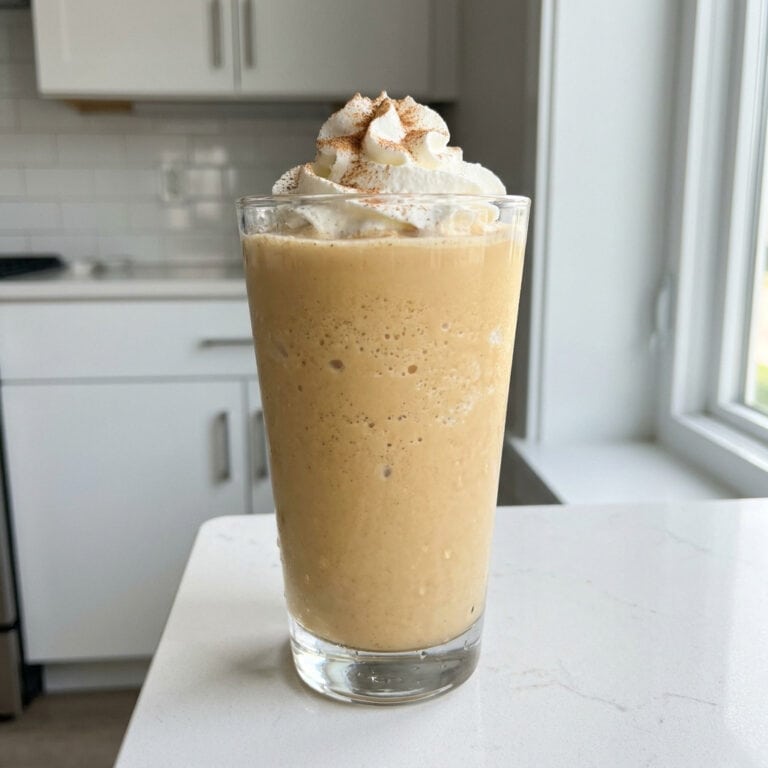 Pumpkin Spice Frappe Mocktail Recipe