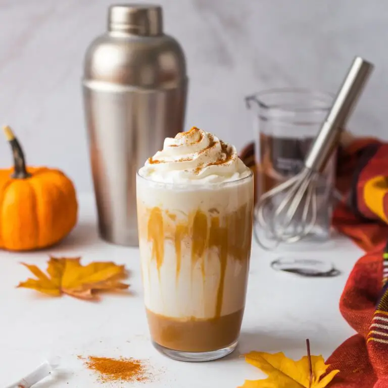 Pumpkin Spice Latte Mocktail Recipe