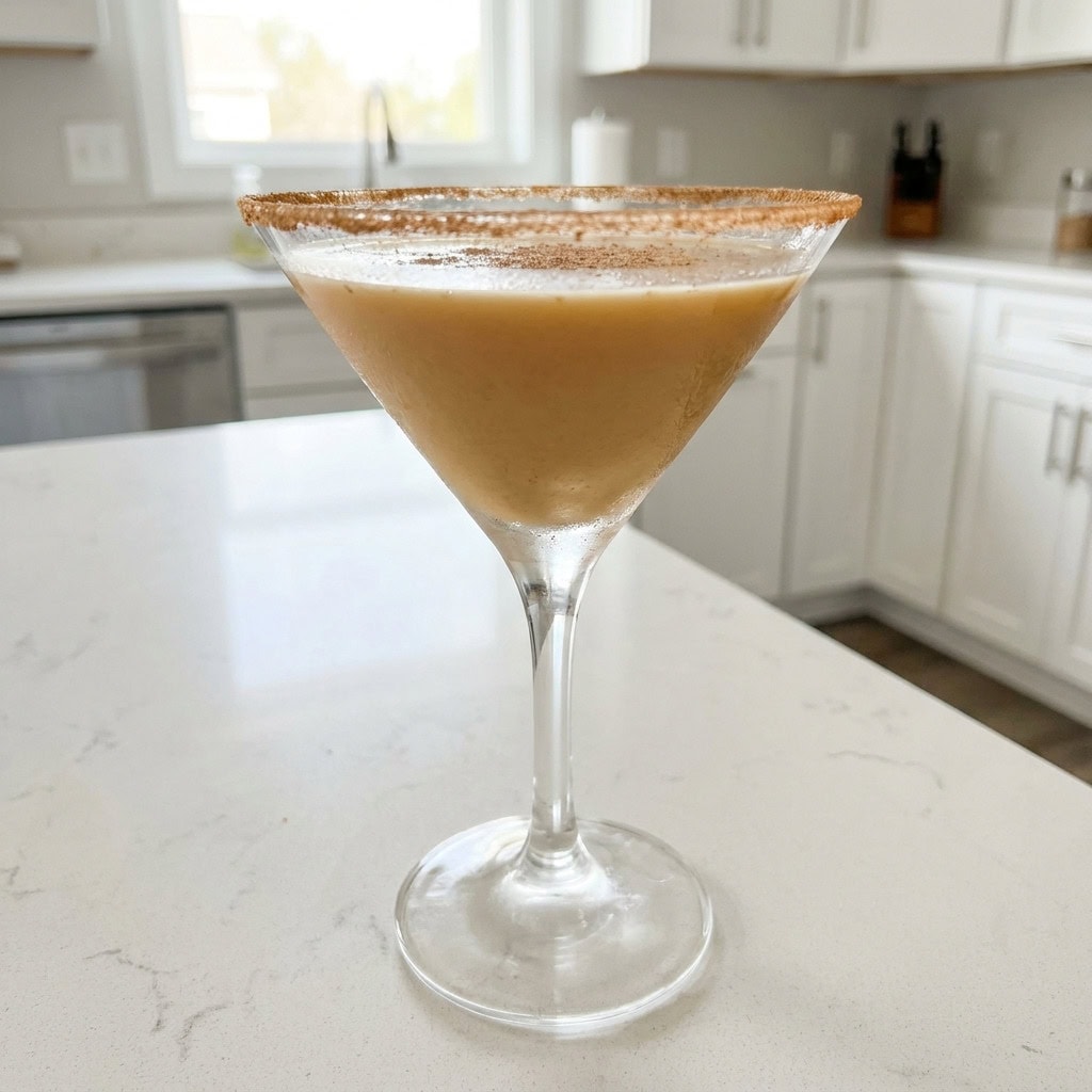 Pumpkin Spice Martini Cocktail Recipe