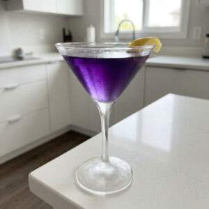 Purple Dragon Martini Cocktail Recipe