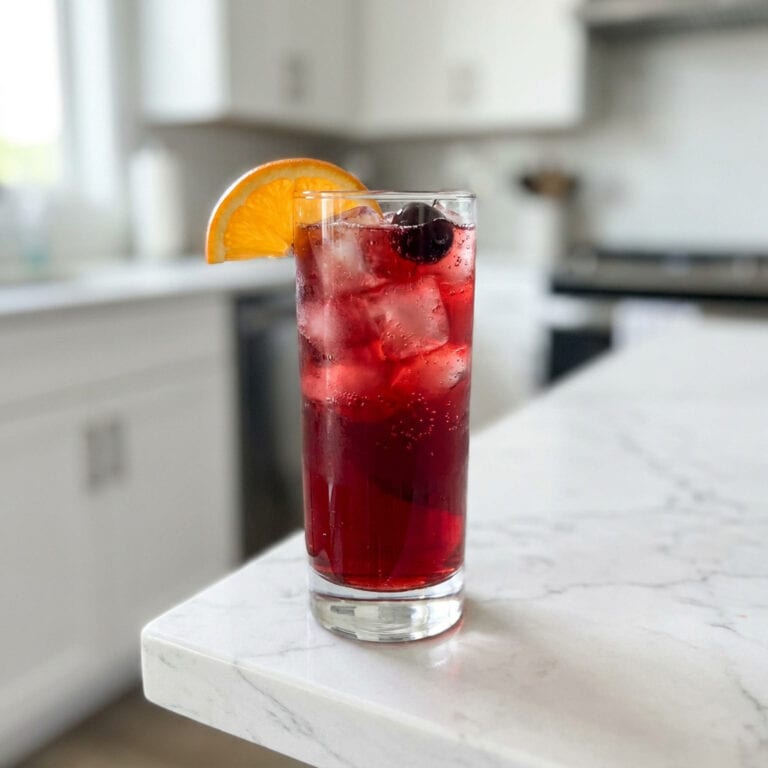 Red Rum Punch Mocktail Recipe