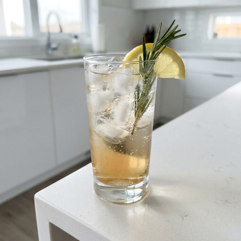 Rosemary Gin & Tonic Cocktail Recipe