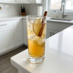 Sparkling Apple Cider Mocktail Recipe