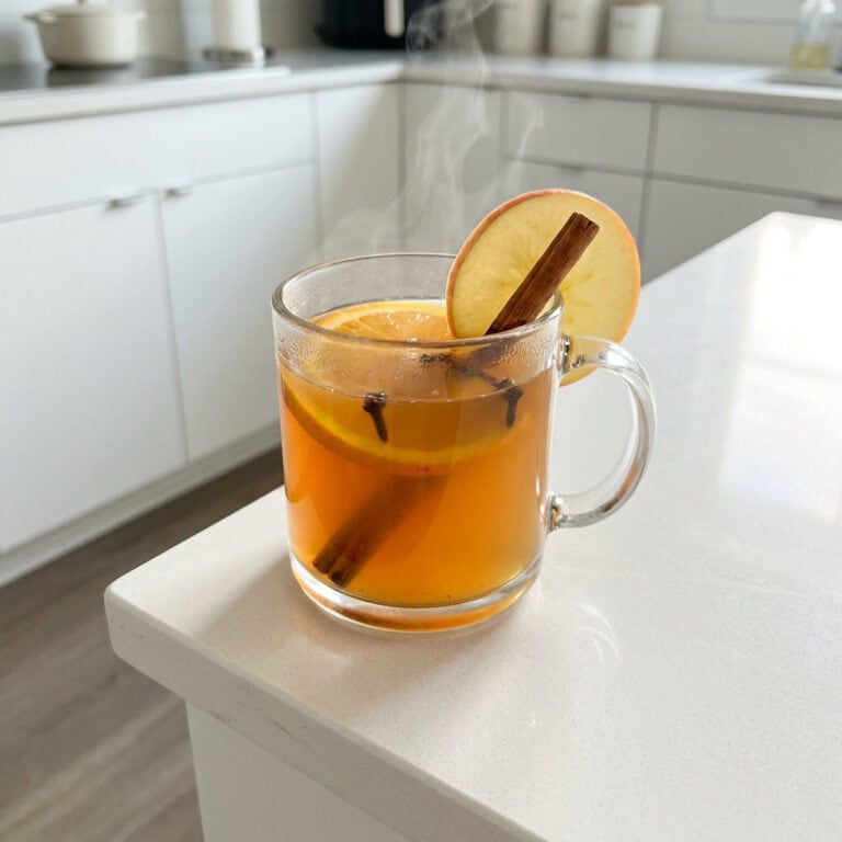 Spiced Apple Cider Mocktail Recipe