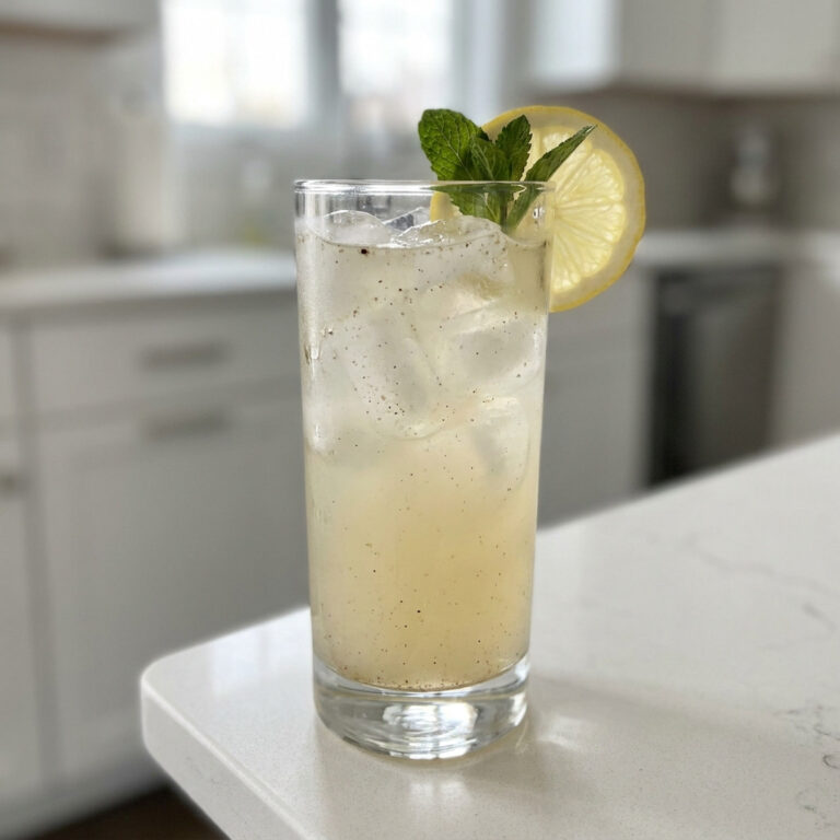 Spiced Honey Lemonade Mocktail Recipe