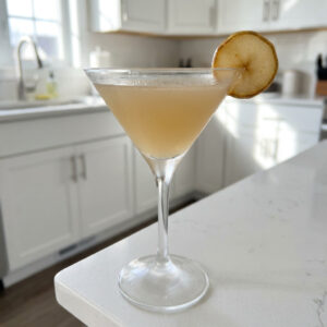 Spiced Pear Martini Cocktail Recipe